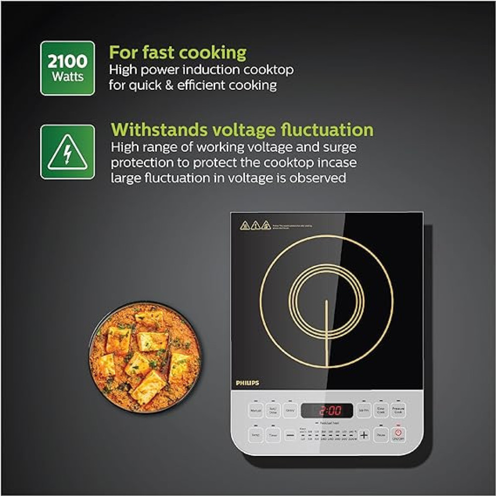 Philips Induction Cooktop - 2100W